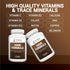 Dr. Berg All-in-One Vitamins for Hair, Skin, & Nails - 90 Veg Capsules with Biotin, Saw Palmetto, DHT Blocker
