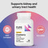 Cranberry 500 mg PureFormulas - 60 Capsules, Supports Kidney & Urinary Tract Health, Antioxidant Supplement