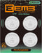 EEMB 3.7V Rechargeable 2032H Batteries LIR2032H Lithium-ion Coin Cell Button Batteries 70mAh, 4PACK for Car Remote