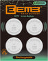 EEMB 3.7V Rechargeable 2032H Batteries LIR2032H Lithium-ion Coin Cell Button Batteries 70mAh, 4PACK for Car Remote
