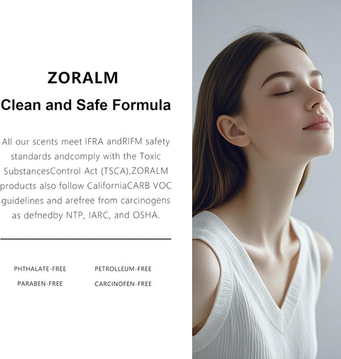 ZORALM Diffuser-100mL 3.38 oz (100ml) Floreas Luxury Scents for Hotel, Scent Diffuser Oil - Home & Office Essential