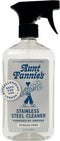 Aunt Fannie's Stainless Steel Spray Cleaner, Powered by Vinegar, Fingerprint and Residue