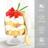 Kucoele 100 Pack Gold Mini Plastic Spoons - 4 Inch Heavy Duty Disposable Small Dessert Spoons