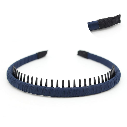 Women's Fashion Headbands, Comfy Non-Slip Hair Accessories with Teeth Comb (4 Colors)