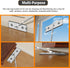 Set 4 CTIME Flat Mop and Bucket with WringerWet and Dry UseHands-Free Flat Mops for Floor Cleaning and Window Wall