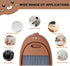 Mini Dustpan and Brush Set, Small Handheld Dust Pan with Broom for Home, Kitchen, Desktop, and Pet Cages (Cute Animal)