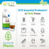 SCD Essential Probiotics for Women, Men, Kids, Toddlers, Liquid Probiotic Supplement for Digestion and Immunity, 11