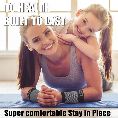 Compression Wrist Sleeve, Medical Support for Men & Women, Improve Circulation and Recovery, Relieve Sore Muscles