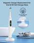 WUKUR Charger for Oral B iO Series, Compatible with Electric Toothbrush 7/8/9/10, Magnetic Travel Base (White)