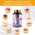 Japanese Reishi Mushroom Complex Supplement 1500mg - Organic Mushroom Capsules for Immune, Brain & Energy Support