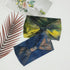 Wide Knotted Headbands for Women, African Womens Hair Wraps Tie Dye 4 Pack Stretchy Accessories
