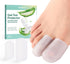 Welnove Gel Toe Cap and Protector, 12-Pack Aloe Vera Infused Silicone Toe Covers for Pain Relief