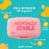 Stylish Pink Silicone Pill Organizer - Large Size for Vitamins & Supplements