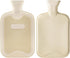 HomeTop Classic Rubber Hot Water Bottle in Cream White - Premium Quality