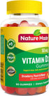 Nature Made Vitamin D3 2000 IU (50 mcg) - 90 Gummies for Bone, Teeth, Muscle, and Immune Health