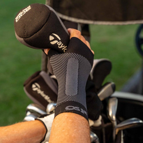 WS6 OrthoSleeve Compression Wrist Sleeve/Carpal Tunnel Wrist Brace, Supports Pain and Strain and Fatigue