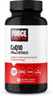 FORCE FACTOR CoQ10 100mg, Vegan Heart Health Supplement with Enhanced Absorption, 60 Vegetable Capsules