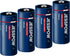 4 Pack 18500 Rechargeable Solar Batteries 3.2V, 1000mAh LiFePO4 for Outdoor Lights, Flashlight (Not AA)