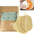 Natural Loofah Dish Sponge, Biodegradable Cellulose Loofah Scrub Sponge, Dual-Sided Non-Scratch for Kitchen & Bathroom