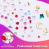 Novani 690 Pieces Tooth Gems Jewelry Kit for Teeth, DIY Crystal Rhinestones in Mixed Sizes and Colors