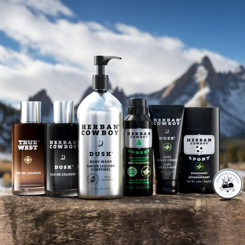 Herban Cowboy Forest Men's Cologne with Hints of Cedar, Mandarin, and Black Pepper (1.7 fl oz)