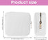 Xinjoduz 1 PCS Menstrual Bags for Teen Girls, Mini Corduroy Travel Period Bag for Sanitary Napkin Storage Portable