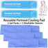 Reusable Perineal Cooling Pad for Postpartum and Hemorrhoid Pain Relief, Instant Cold Pack (Color-Blue)