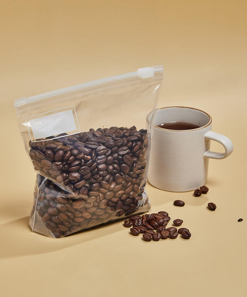 Gallon Slider Storage Bags - 100 Count, Microwave-Safe, Zero BPA (4 boxes of 25)