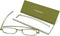 IF Compact Lenses Readers Slim Flat-Folding Unisex Reading Glasses, Olive