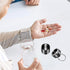 CHIVENIDO Pill Keychain Holder, Small Waterproof Pill Box Organizer, Portable Pill Holder Keychain, Gray