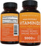 Viva Naturals D3 Vitamin Softgels, 5000 IU (125 mcg), 360 Softgels, High Potency for Immune Function & Bone Health