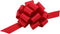 Red Decorative Gift Pull Bows, 5" Wide, Set of 10 for 4th of July, Birthday, Christmas