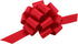 Red Decorative Gift Pull Bows, 5" Wide, Set of 10 for 4th of July, Birthday, Christmas