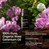 Gya Labs Organic Rose Geranium Essential Oil for Skin - Organic Geranium Oil for Diffuser & Aromatherapy (0.34 fl oz)