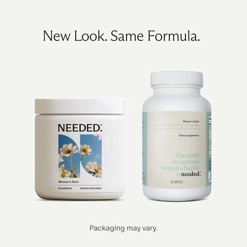 Needed. Multivitamin for Women - 23 Vitamins, Minerals, Antioxidants, Daily Supplement, 90 Count