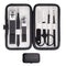 Nail Clipper Set, Portable Manicure Kit for Men with Travel Case, Toe and Finger Nail Clippers