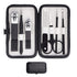 Nail Clipper Set, Portable Manicure Kit for Men with Travel Case, Toe and Finger Nail Clippers