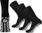 Brooklyn Socks Non-Skid Cotton Diabetic Neuropathy Crew Socks, Non-Binding Traction Control Multipack