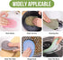 zuozuobubu 6PCS Countertops Kitchen Dish Sponge,Multi-Purpose Scrub Sponges,Dish Sponges Kitchen for Dishes