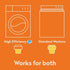 Orange House Liquid Laundry Detergent, Free and Clear, 135.3 Fl Oz, Natural Clean with Orange Oil, HE & Standard
