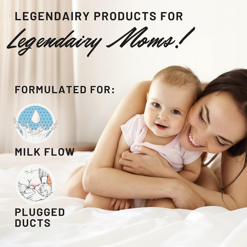 Legendairy Milk Sunflower Lecithin, 1200mg, 200 Softgels - Organic Supplement for Clogged Milk Ducts, Made in USA