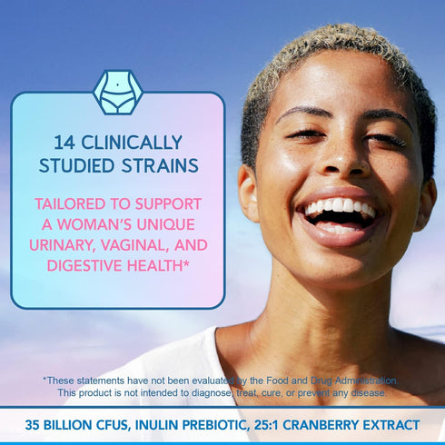BioEmblem Beauty Probiotics for Women, 35 Billion CFU, 30 Caps for Digestive Health & Hair Skin