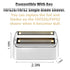 Metal Cutters and Shaver Replacement Foil, Compatible with BaBylissPRO Double FXFS2/FXFS2G, 1 Pack, Silver