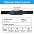 Back Support with Magnet, Tourmaline Magnetic Braces for Lower Back Pain Relief, Self Heating Lumbar Support Belt