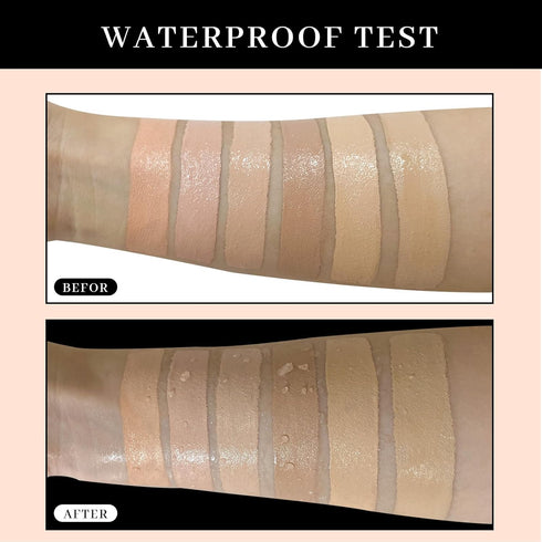 VERONNI Full Coverage Makeup Cover Concealer – Tattoo Cover Up Waterproof Foundation Amazing Scar Make Up Concealer SPF