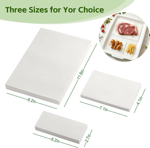 Ultra Absorbent Kitchen Paper Towels,Natural Wood Pulp Strong Absorbent Sheets for Fruits,Vegetables,Seafood,Raw