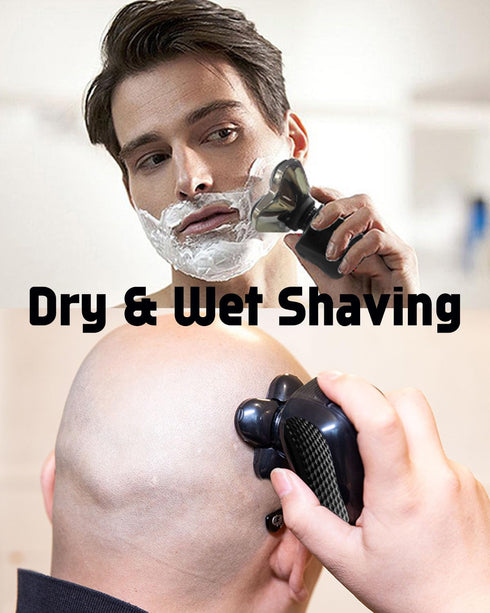 Replacement Blade for Skull Shaver Pitbull Gold/Silver PRO, Butterfly Kiss, Palm Electric Razors, 8 Blades & 2 Cleaning