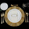 Hammered (40 PACK) EcoQuality Gold Disposable Plastic Knives - Heavy Weight Plastic Gold Cutlery, Disposable Utensils