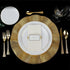 Hammered (80 PACK) EcoQuality Gold Disposable Plastic Table Spoon - Heavy Weight Plastic Gold Cutlery, Disposable