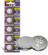 5 Pack CR1616 Battery DL1616 ECR1616 3V Lithium Coin Cell for Car Remote Key Fob, Watch, Scale